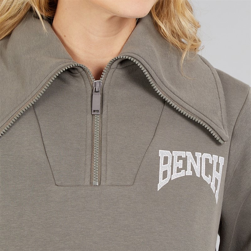Bench Womens Kessa Sweatshirt Charcoal - Image 5