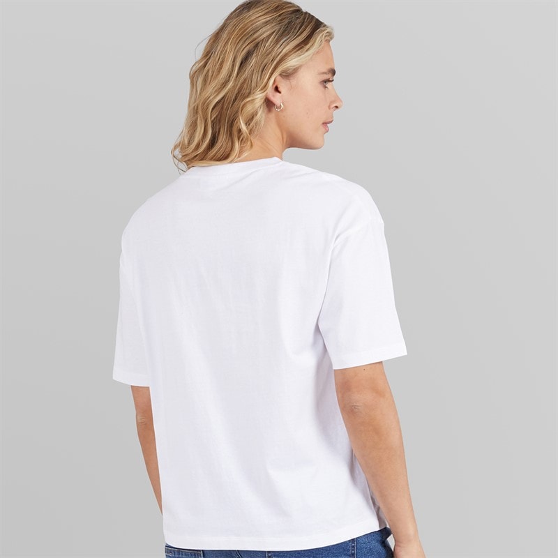 Bench Womens Lemina T-Shirt White - Image 3