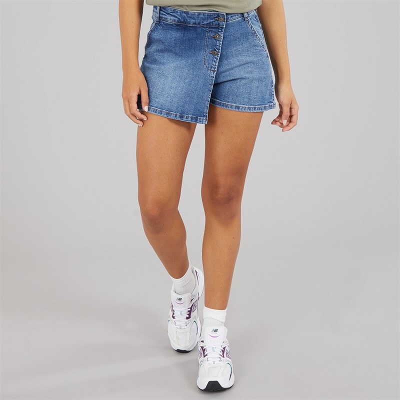 Bench Womens Ozove Skort Mid Blue