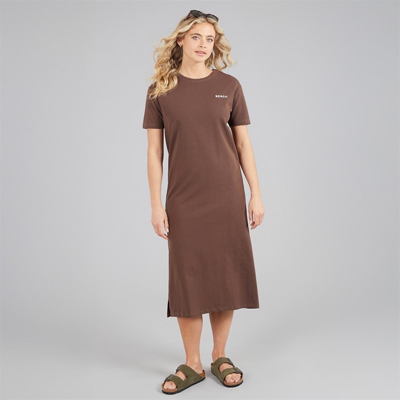 Bench Womens Saha Dress Chocolate - Image 3