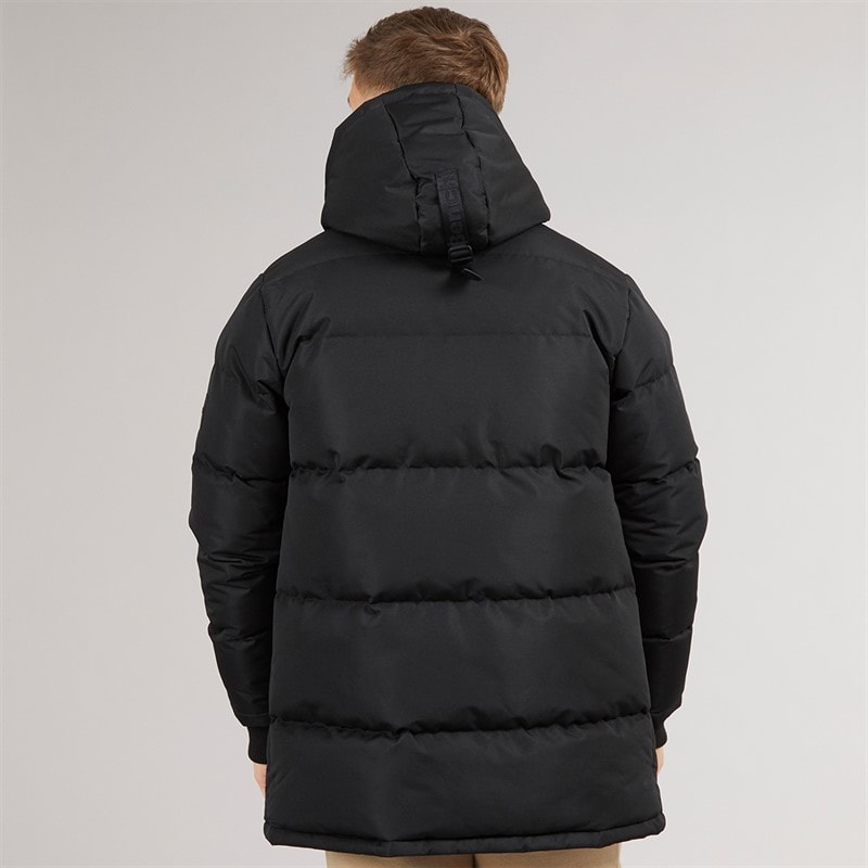 Bench Mens Bovero Padded Parka Jacket A Black - Image 2