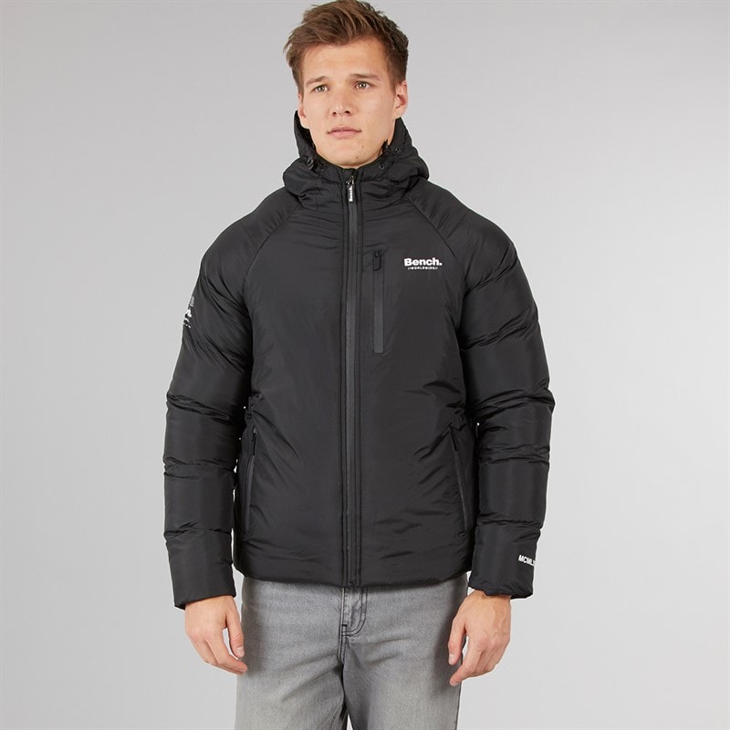 Bench Mens Rafera Padded Jacket A Black - Image 5