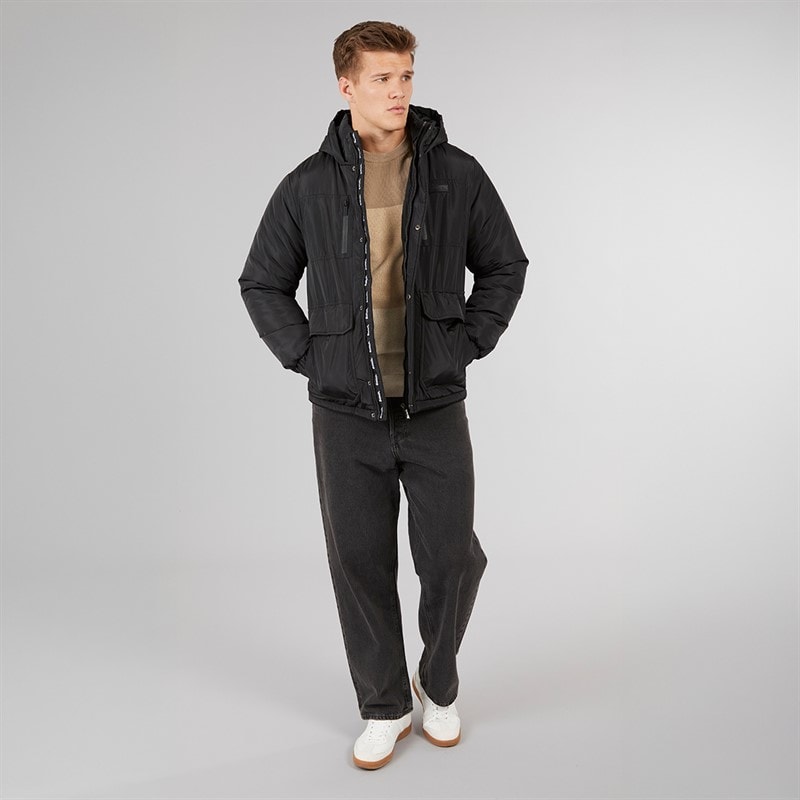 Bench Mens Loderi Padded Jacket A Black - Image 4
