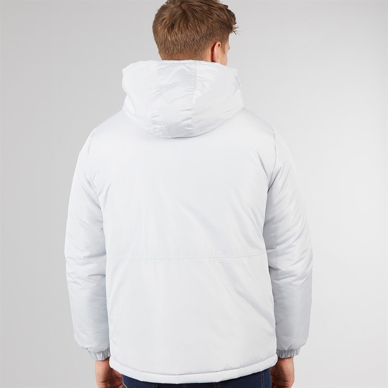 Bench Mens Loderi Padded Jacket Light Grey - Image 2