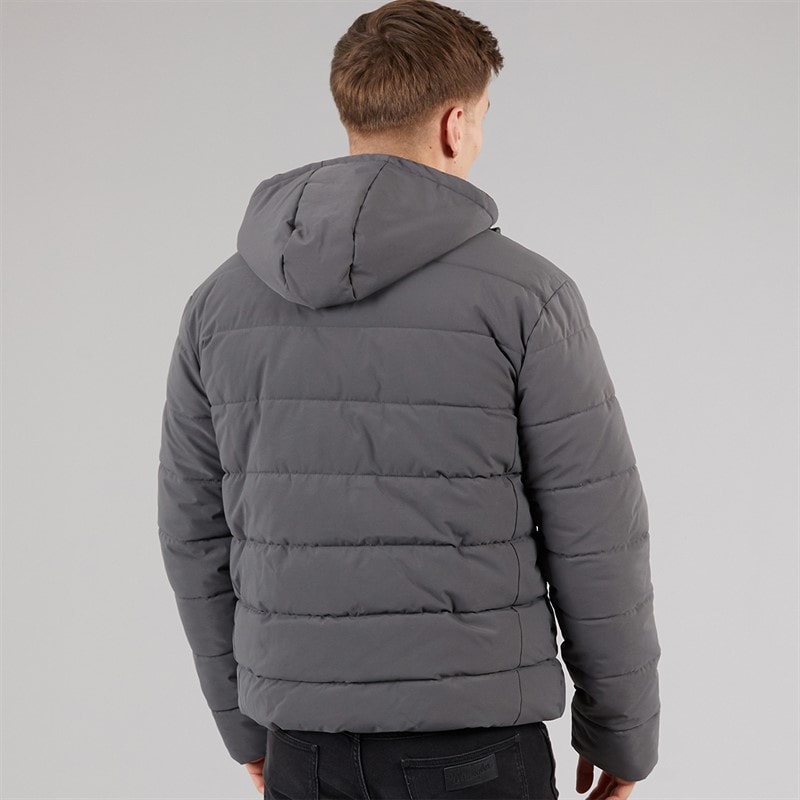 Bench Mens Voroni Padded Jacket Dark Grey - Image 2