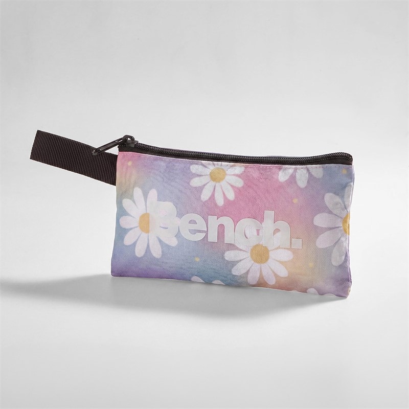 Bench Girls Backpack And Accessories Set Pastel Rainbow With Daisy Print - Image 4