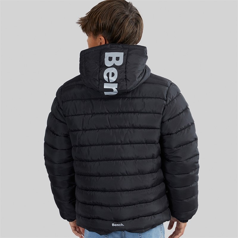 Bench Boys Lagan Coat Black - Image 2