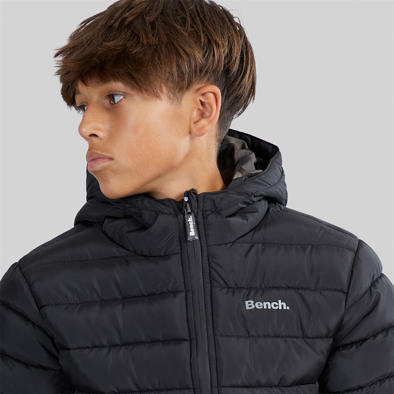 Bench Boys Lagan Coat Black - Image 3