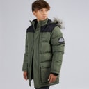 Bench Boys Propp Padded Parka Coat Khaki
