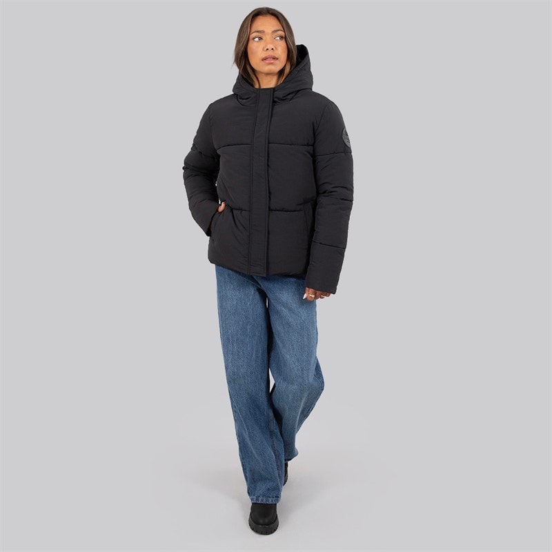 Bench Womens Alene Puffer Coat Black - Image 4