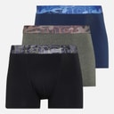 Bench Mens Three Pack Boxer Shorts Assorted