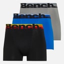 Bench Mens Three Pack Boxer Shorts Multi