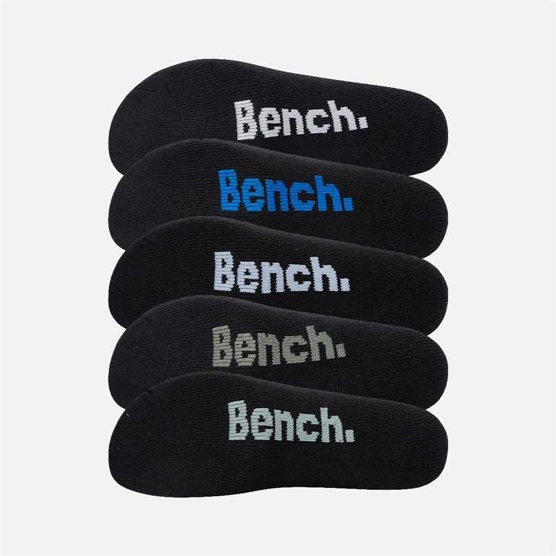 Bench Mens Ten Pack Quarter Socks Black - Image 2