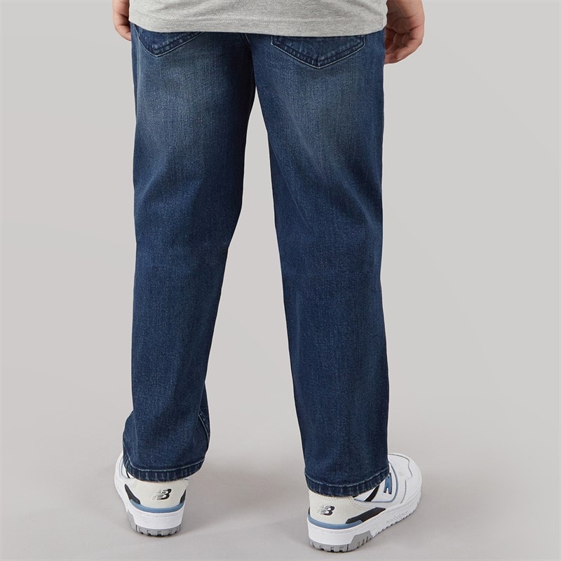 Bench Boys Dicey Loose Fit Jeans Mid Blue Wash - Image 2