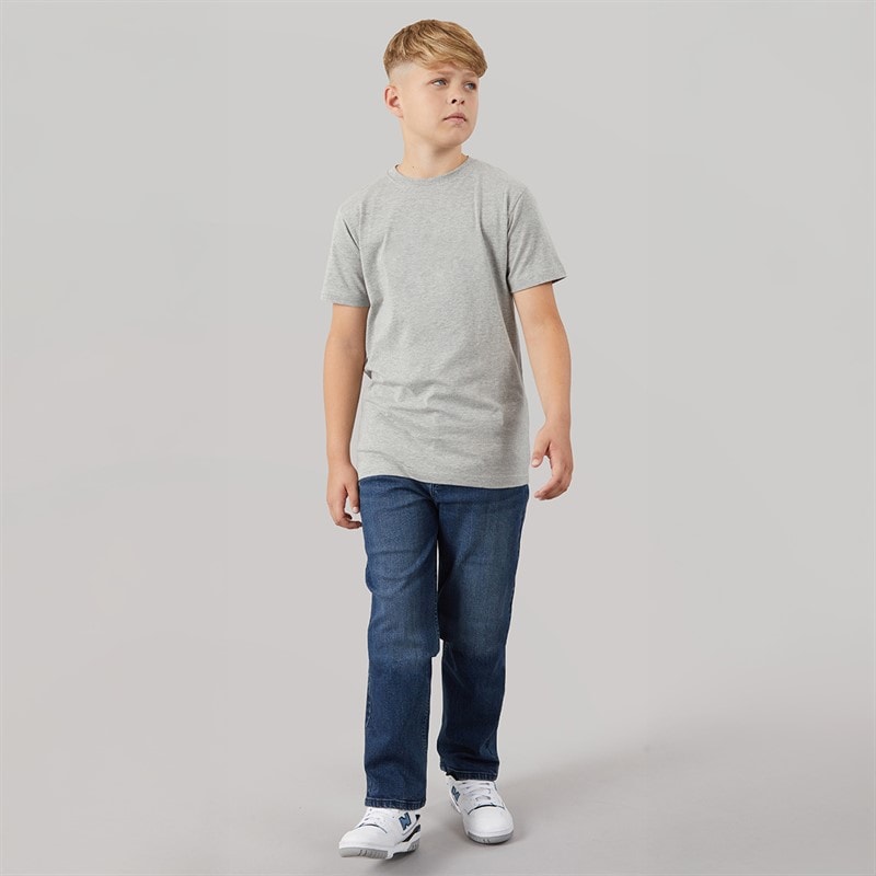 Bench Boys Dicey Loose Fit Jeans Mid Blue Wash - Image 4