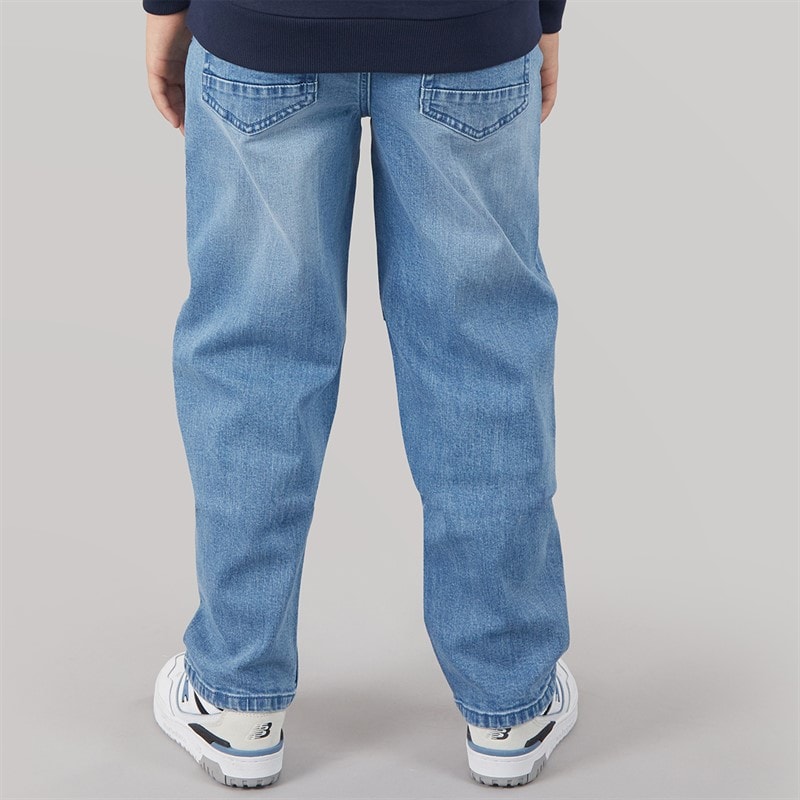 Bench Boys Dicey Loose Fit Jeans Light Blue Wash - Image 2
