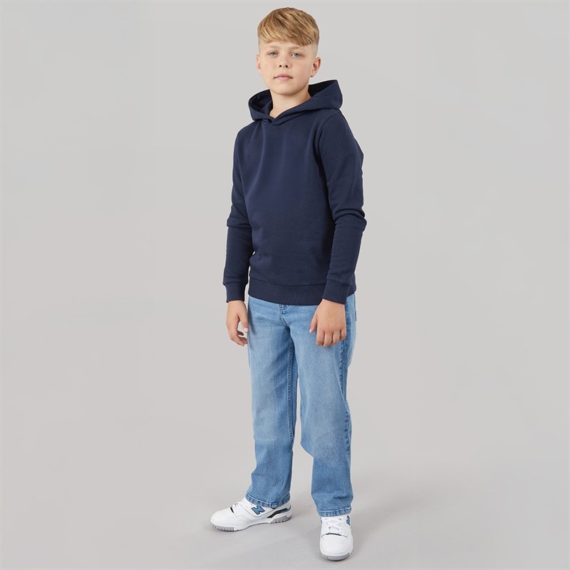 Bench Boys Dicey Loose Fit Jeans Light Blue Wash - Image 4
