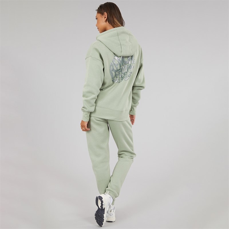 Bench Womens Zelun Tracksuit Sage Green - Image 2