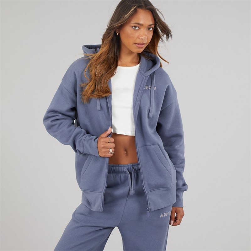Bench Womens Vaely Tracksuit Indigo - Image 3