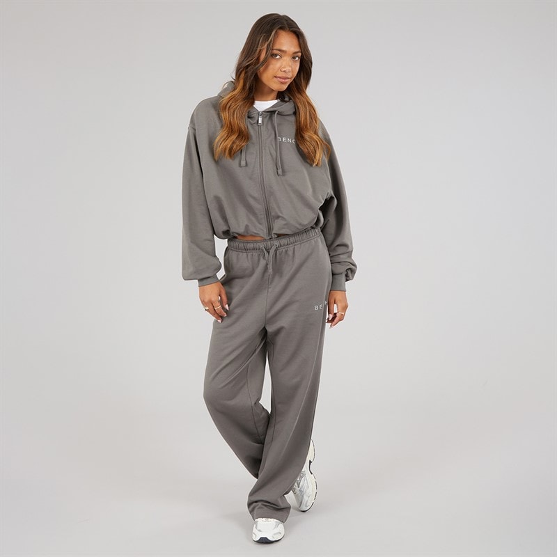 Bench Womens Aelun Tracksuit Charcoal - Image 4