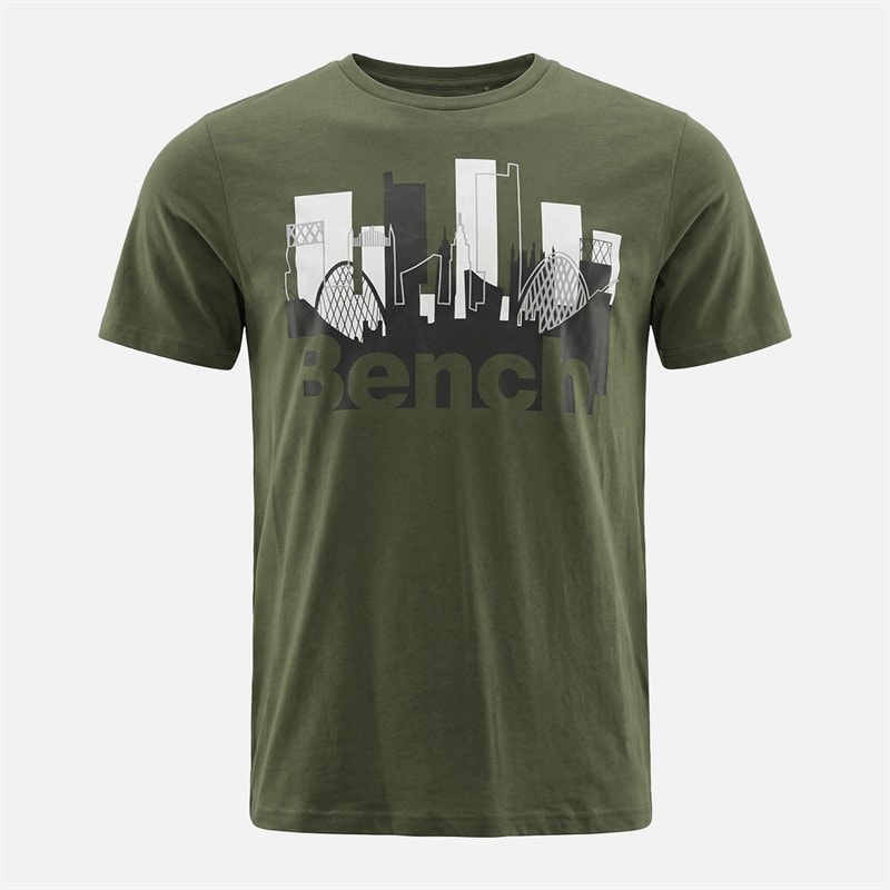 Bench Mens Avion Five Pack Graphic T-Shirts Mixed - Image 5