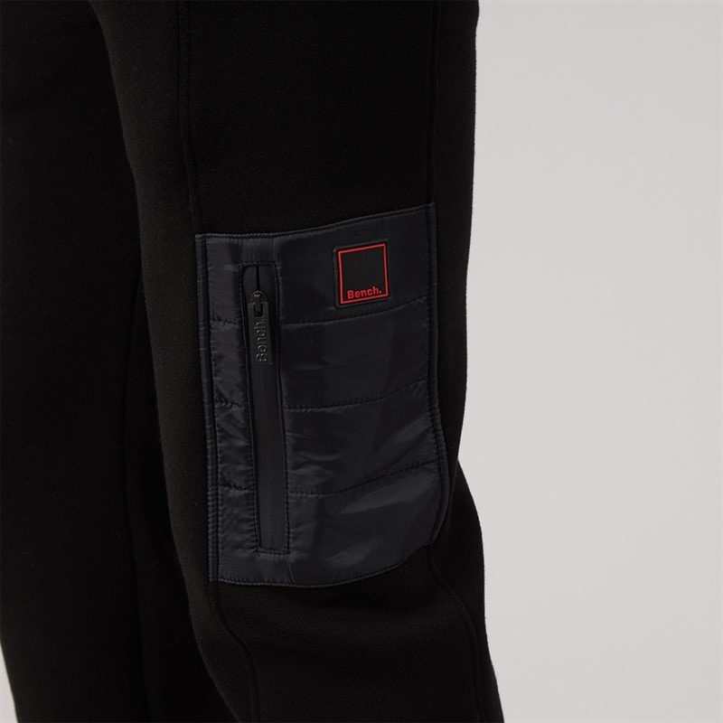 Bench Mens Castlefield Tracksuit Black - Image 5
