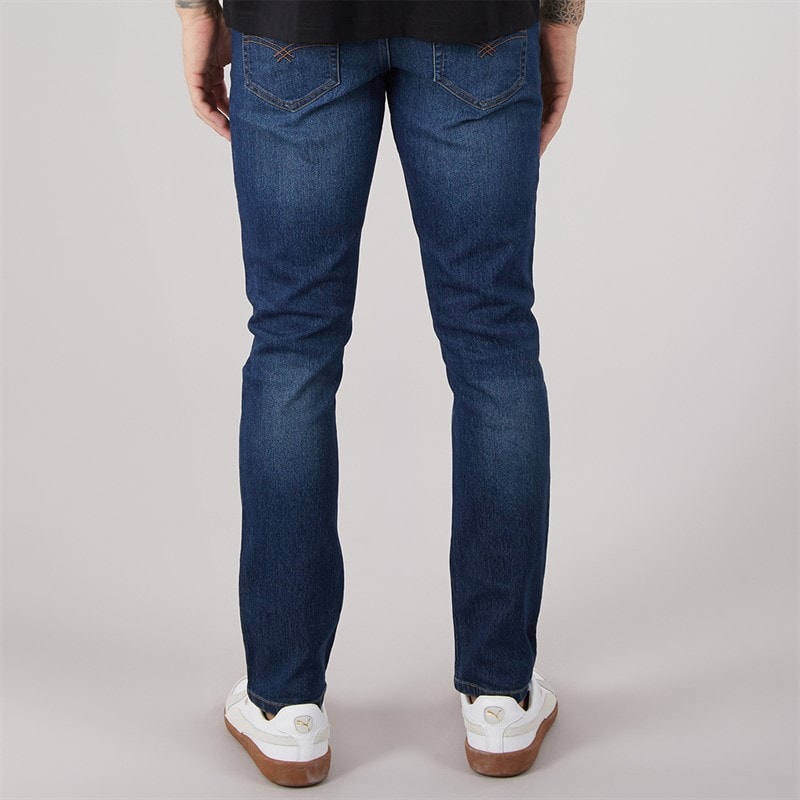 Bench Mens Tedder Slim Jeans Indigo - Image 2