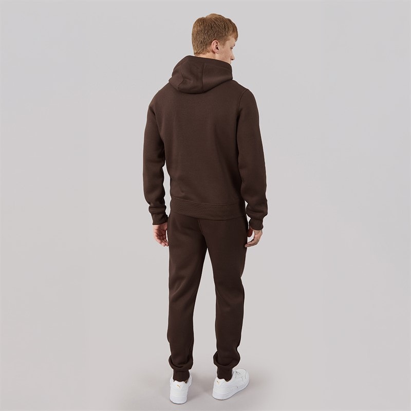 Bench Mens Petrocca Tracksuit Coffee Brown - Image 2