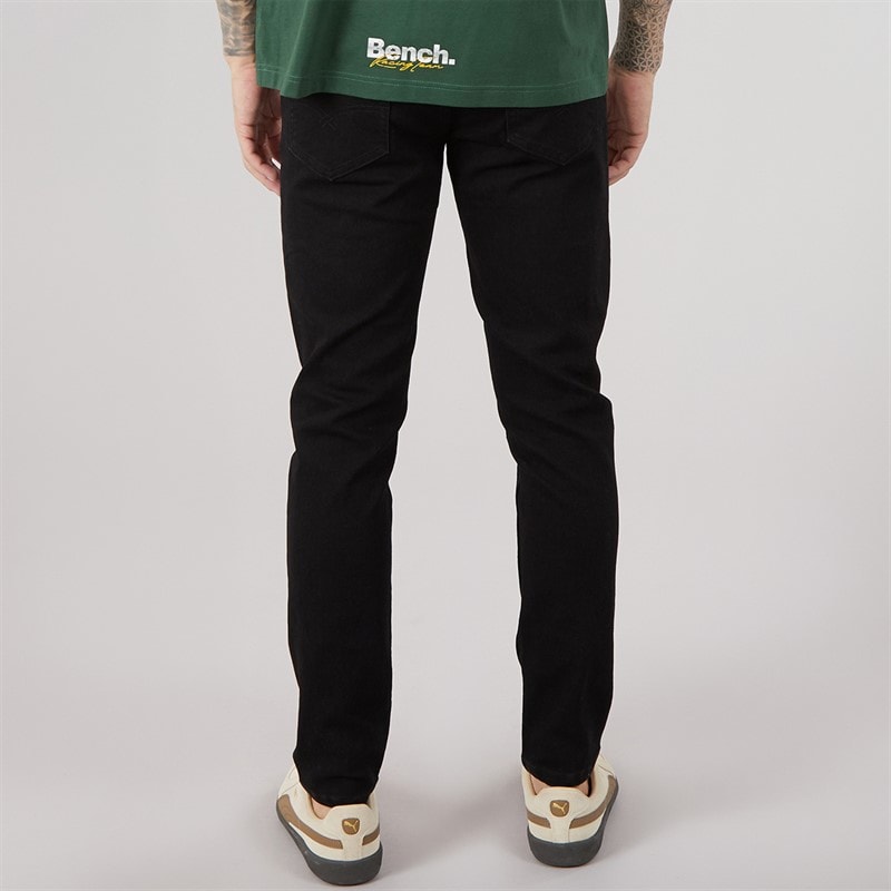 Bench Mens Sivada Skinny Jeans Black - Image 2