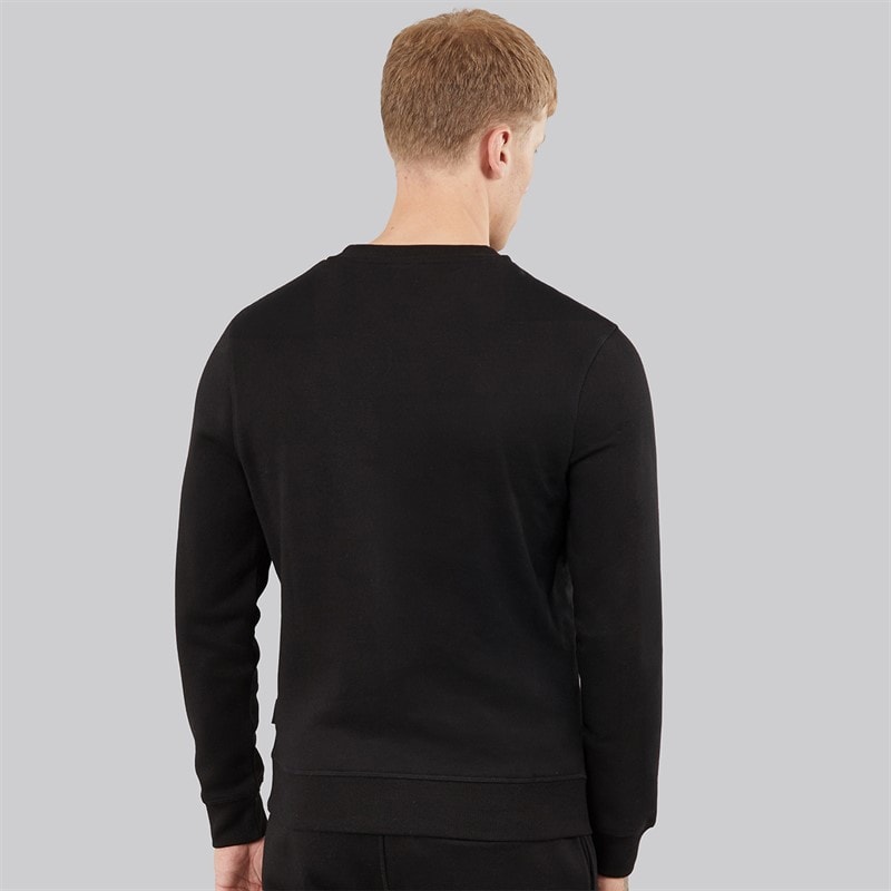 Bench Mens Elado Sweatshirt Black - Image 2
