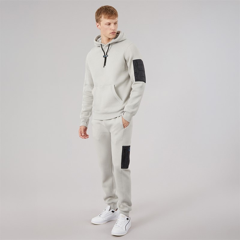 Bench Mens Castlefield Tracksuit Frosy Grey - Image 4