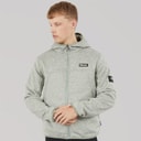 Bench Mens Cozeri Zip Through Hoodie Sage Marl
