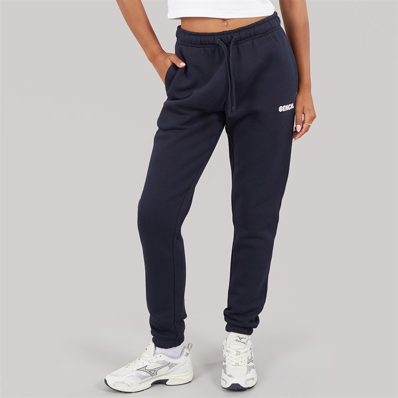 Bench Womens Kora Joggers With Graphic Print Navy
