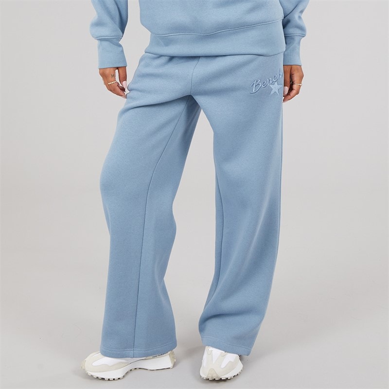 Bench Womens Aradia Wide Leg Joggers Steel Blue