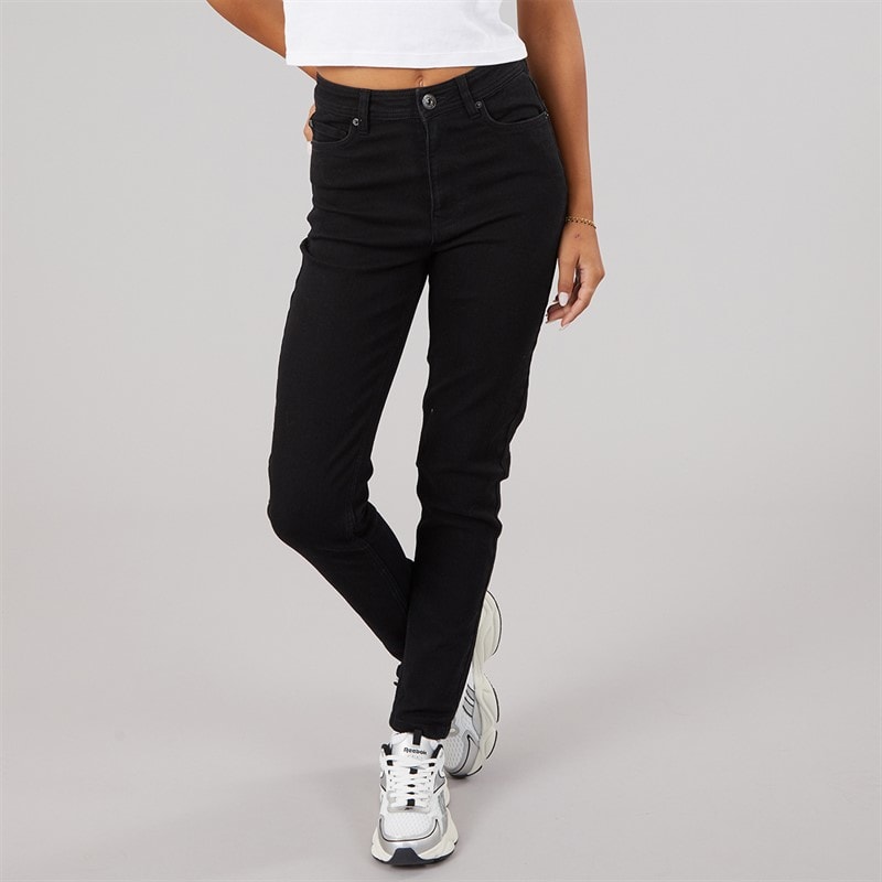 Bench Womens Haya Skinny Jeans Black - Image 3