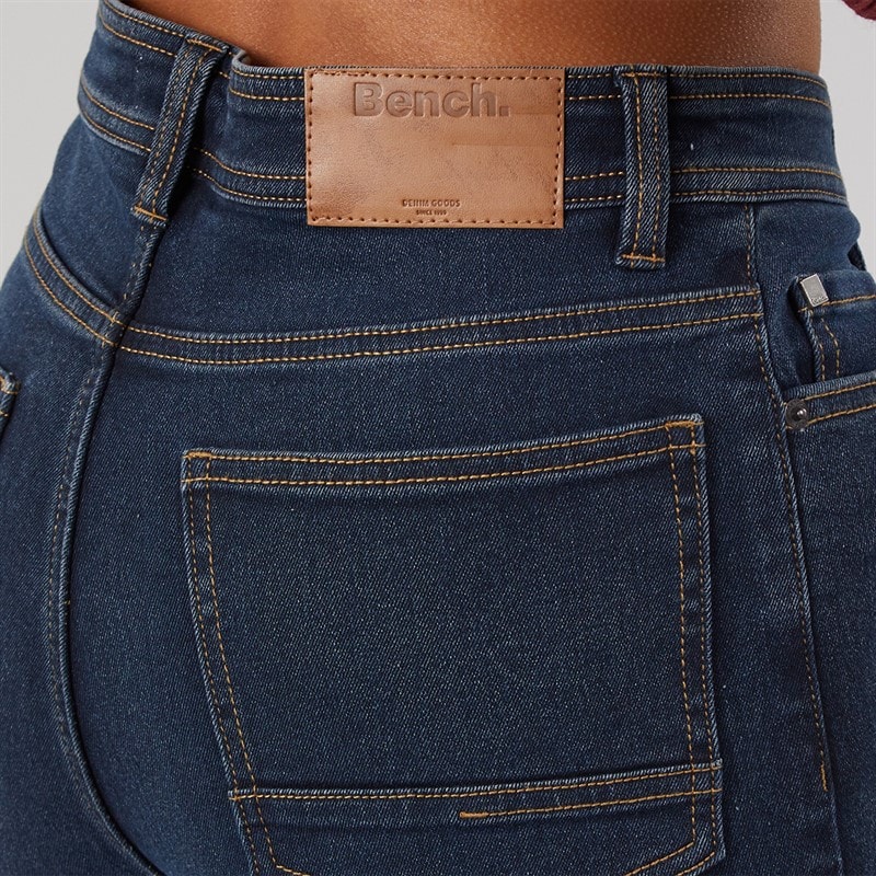 Bench Womens Haya Skinny Jeans Dark Wash - Image 3