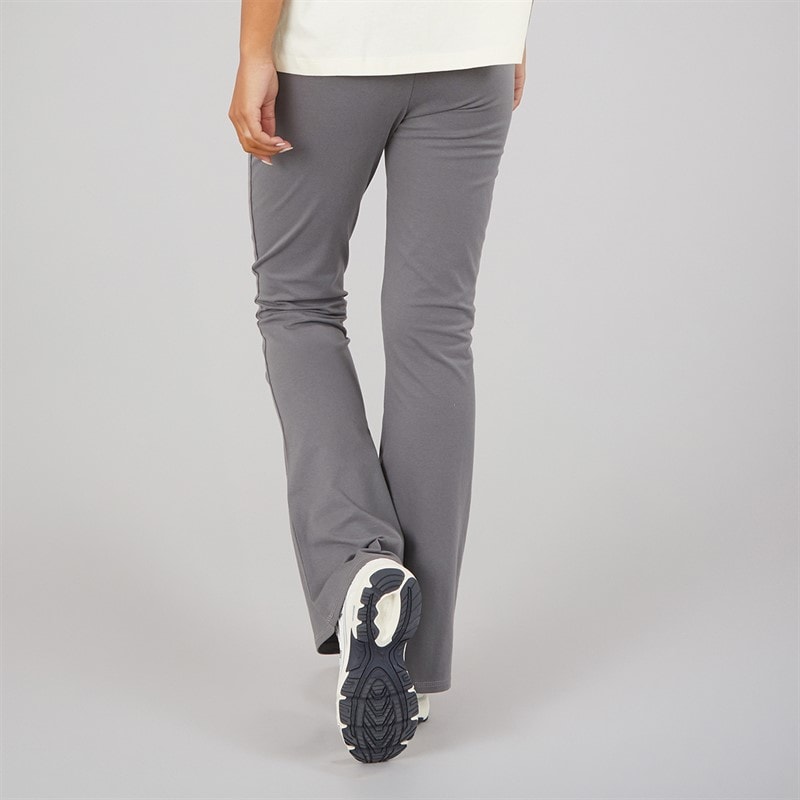 Bench Womens Lalli High Waisted Flared Leggings Charcoal - Image 2