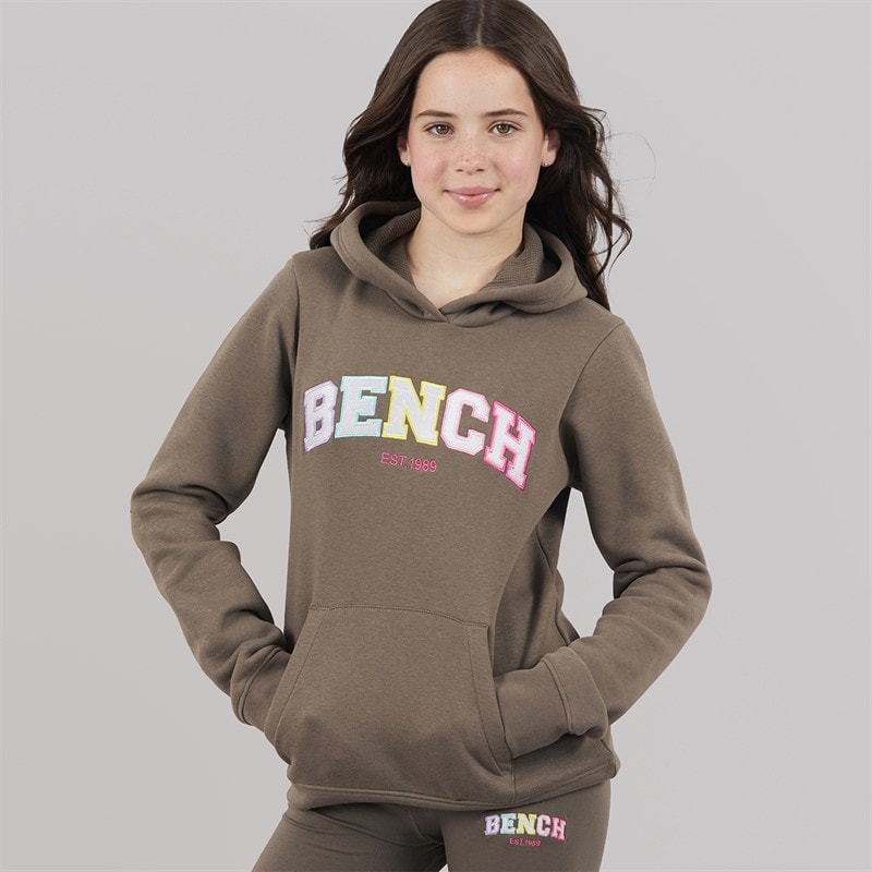 Bench Girls Pixiepop Hoodie And Leggings Set Charcoal - Image 3
