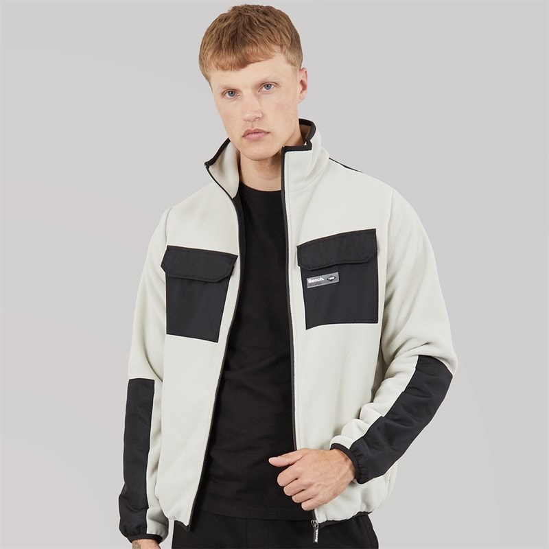 Bench Mens Anders Fleece Frost Grey - Image 3