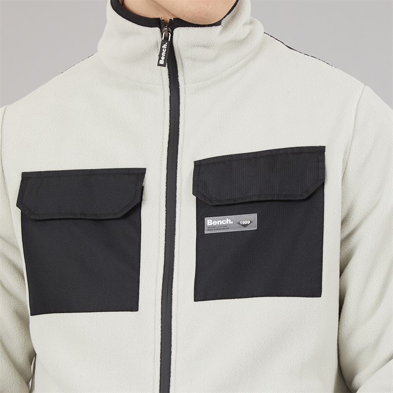 Bench Mens Anders Fleece Frost Grey - Image 5