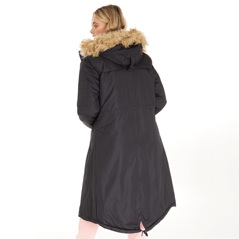 Bench Womens Skylar Parka Coat Black - Image 2