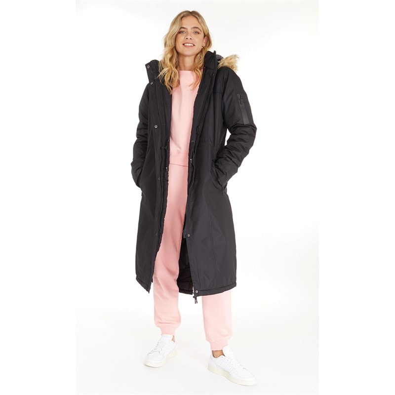 Bench Womens Skylar Parka Coat Black - Image 5