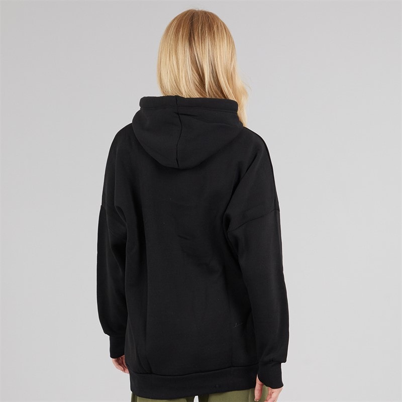 Bench Womens Trademark Oversized Hoodie Black - Image 2