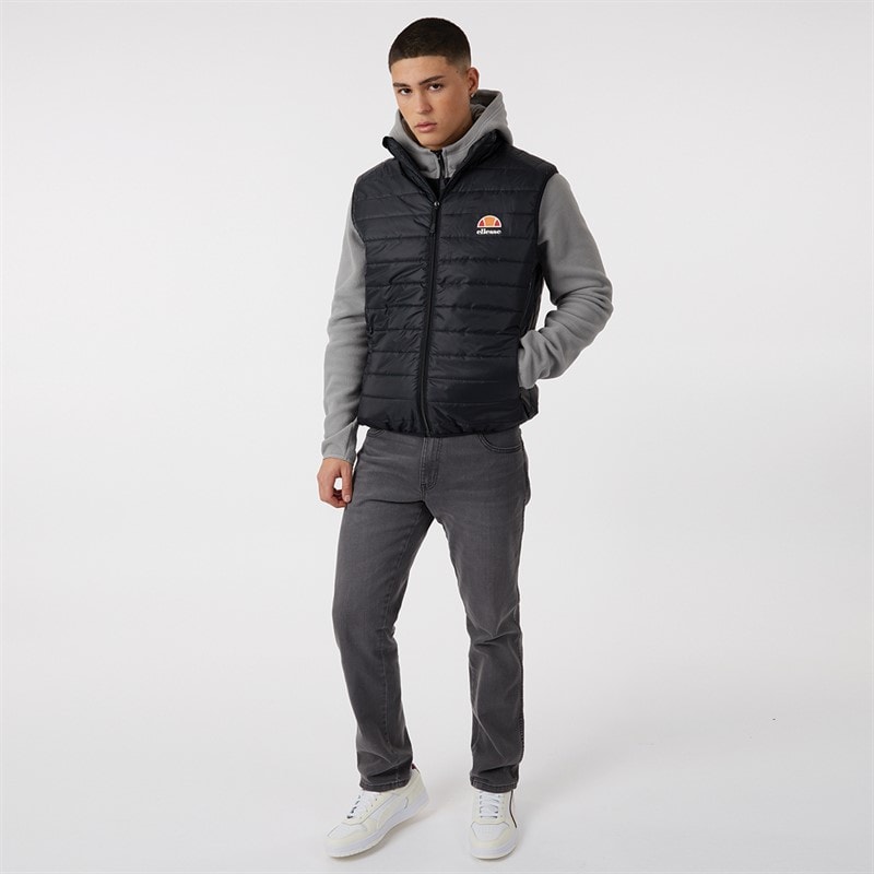 Ellesse Mens Portina Gilet Black - Image 5