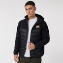 Ellesse Mens Timmari Hybrid Jacket Black