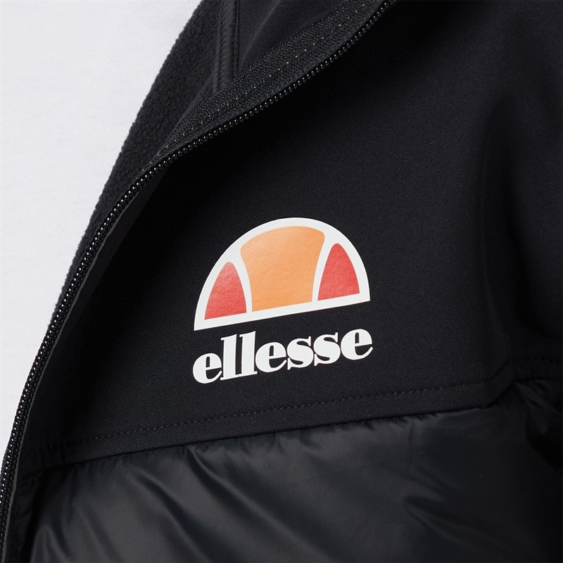 Ellesse Mens Timmari Hybrid Jacket Black - Image 3
