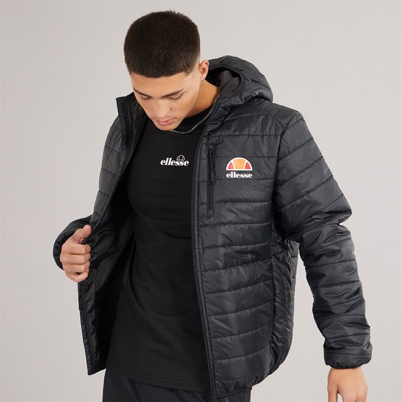 Ellesse Mens Corricella Padded Jacket Black