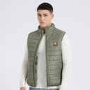Ellesse Mens Portina Gilet Khaki