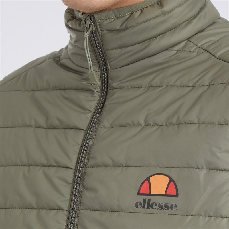 Ellesse Mens Portina Gilet Khaki - Image 3