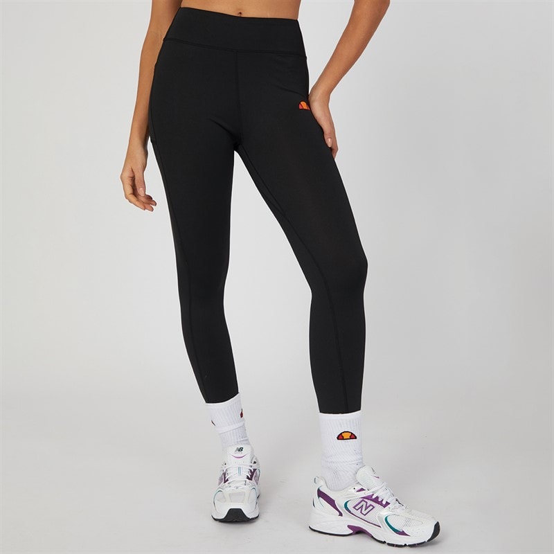Ellesse Womens Moonlight High Waisted Tight Leggings Black - Image 3